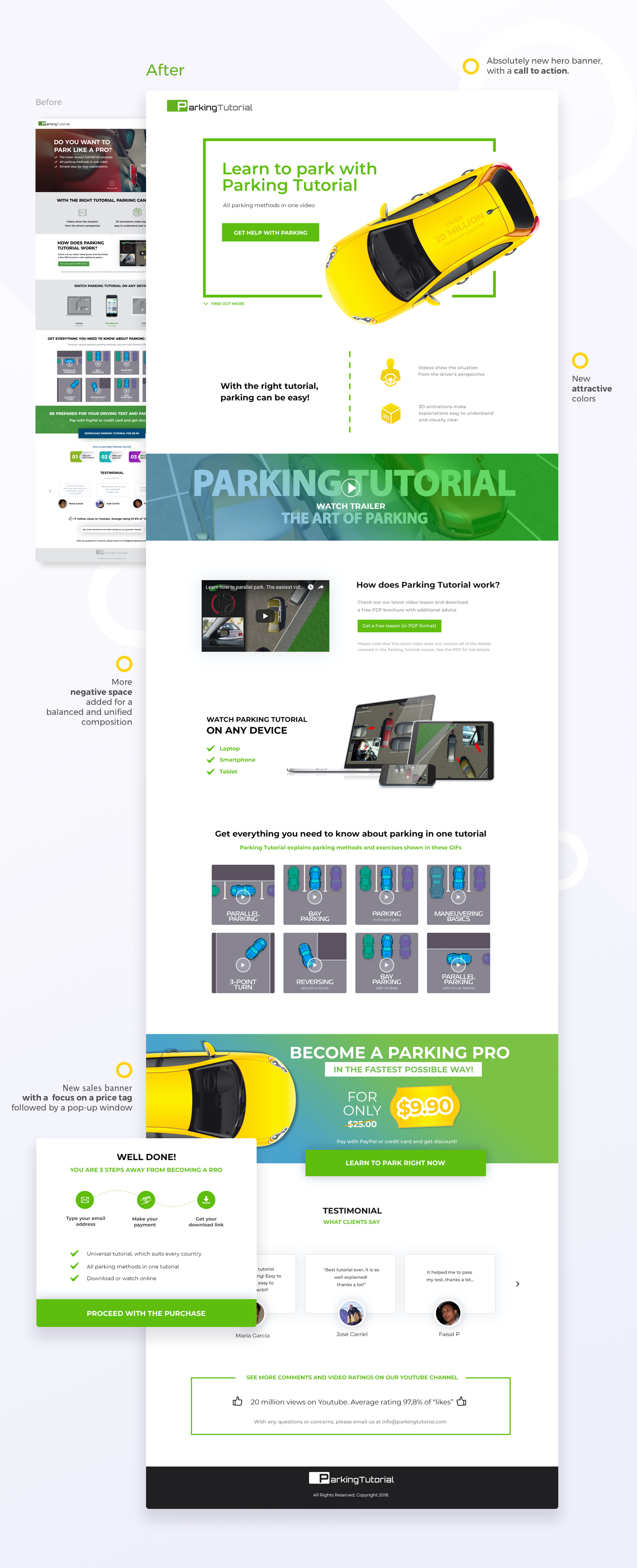 parking tutorial result